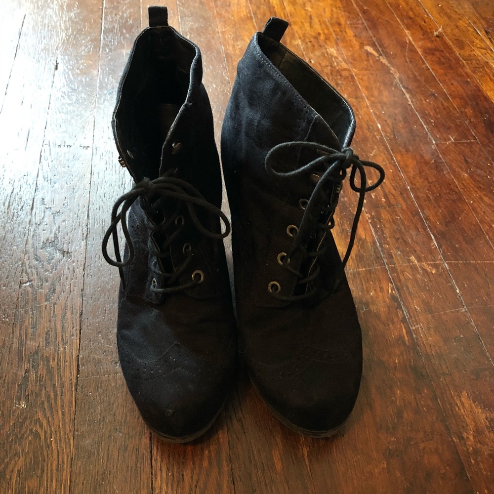 Bootie Wedges
